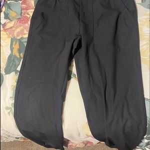 NEW MENS LULEMON JOGGER PANTS SIZE LARGE BLACK